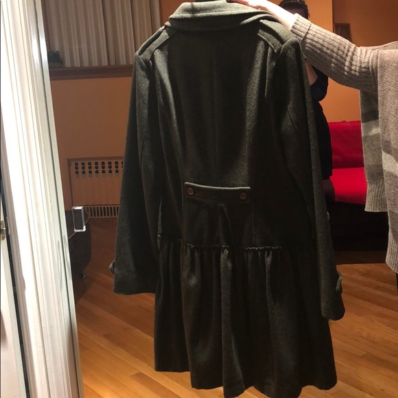 Twill Twenty Two Coat Dark green Size Medium - Picture 6 of 8